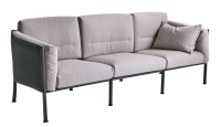 Delux 3-sitssoffa Black/Teddy Beige, en produkt av hög kvalitet till bra pris från Ulfåsa möbler