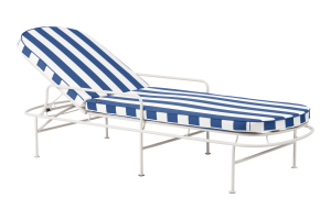 Arts vilsäng Soft White/Blue Stripes, en produkt av hög kvalitet till bra pris från Ulfåsa möbler
