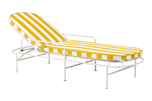 Arts vilsäng Soft White/Yellow Stripes, en produkt av hög kvalitet till bra pris från Ulfåsa möbler