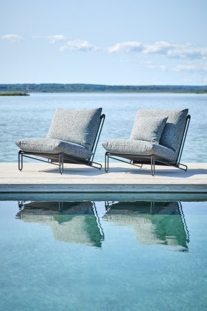 Blixt loungefåtölj Svart/Teddy Ant, en produkt av hög kvalitet till bra pris från Ulfåsa möbler