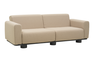 Bolster 2,5-sits soffa Antracit/Teddy Beige, en produkt av hög kvalitet till bra pris från Ulfåsa möbler