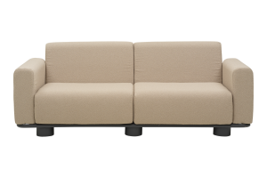Bolster 2,5-sits soffa Antracit/Teddy Beige, en produkt av hög kvalitet till bra pris från Ulfåsa möbler