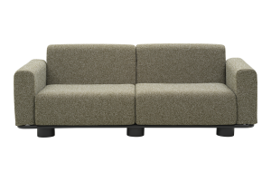 Bolster 2,5-sits soffa Antracit/Teddy Verde, en produkt av hög kvalitet till bra pris från Ulfåsa möbler