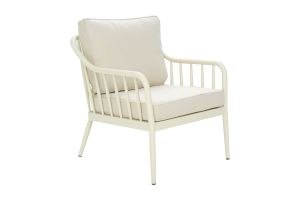 Coleville fåtölj Pearl White/Dot Beige, en produkt av hög kvalitet till bra pris från Ulfåsa möbler