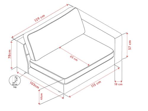 Duncan 1,5-sits H/fåtölj ljusgrått Robin#01 (k3), en produkt av hög kvalitet till bra pris från Ulfåsa möbler