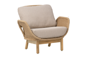 Lily fåtölj Twist Straw/Plush Wheat, en produkt av hög kvalitet till bra pris från Ulfåsa möbler
