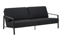 Lyra 2,5-sits soffa Svart/Teddy Black, en produkt av hög kvalitet till bra pris från Ulfåsa möbler
