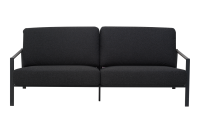 Lyra 2,5-sits soffa Svart/Teddy Black, en produkt av hög kvalitet till bra pris från Ulfåsa möbler