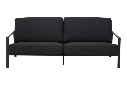 Lyra 2,5-sits soffa Svart/Teddy Black, en produkt av hög kvalitet till bra pris från Ulfåsa möbler