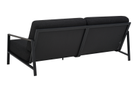 Lyra 2,5-sits soffa Svart/Teddy Black, en produkt av hög kvalitet till bra pris från Ulfåsa möbler