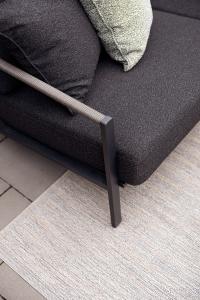 Lyra 2,5-sits soffa Svart/Teddy Black, en produkt av hög kvalitet till bra pris från Ulfåsa möbler
