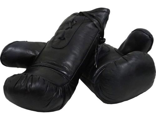 Boxhandskar med ett rått uttryck - svart, en produkt av hög kvalitet till bra pris från Ulfåsa möbler