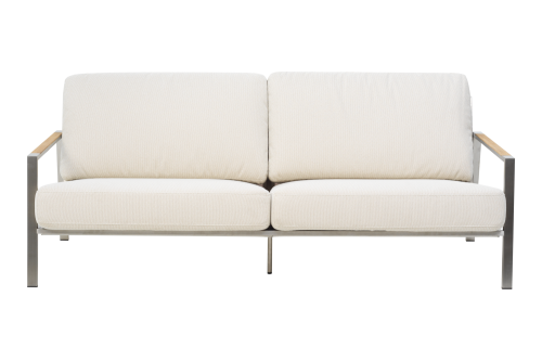 Naos 2,5-sits soffa Stainless Steel/Dot Beige, en produkt av hög kvalitet till bra pris från Ulfåsa möbler
