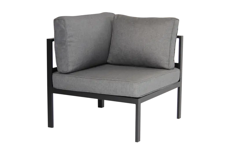 Leone hörn Svart/grå, en produkt av hög kvalitet till bra pris från Ulfåsa möbler