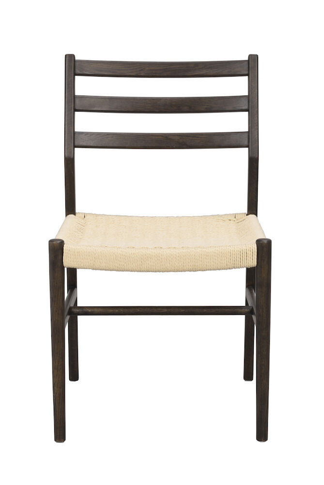 Harlan stol brun ek/flätad sits, en produkt av hög kvalitet till bra pris från Ulfåsa möbler