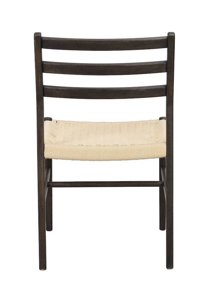 Harlan stol brun ek/flätad sits, en produkt av hög kvalitet till bra pris från Ulfåsa möbler