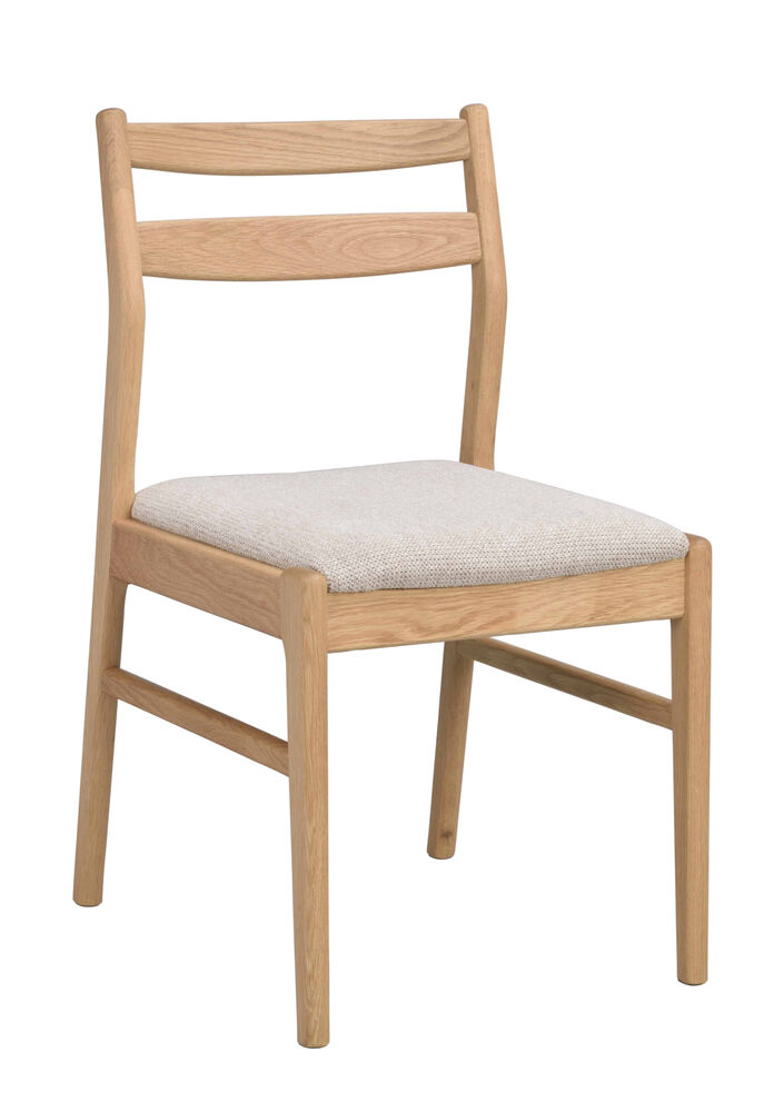 Kerwin stol ek/ljusbeige tyg, en produkt av hög kvalitet till bra pris från Ulfåsa möbler