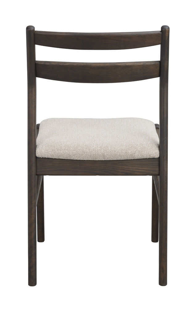 Kerwin stol brun ek/ljusbeige tyg, en produkt av hög kvalitet till bra pris från Ulfåsa möbler