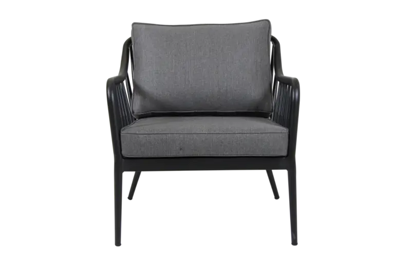 Coleville fåtölj Svart/grå, en produkt av hög kvalitet till bra pris från Ulfåsa möbler