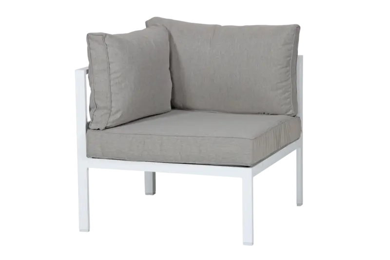 Leone hörn Vit/Grå, en produkt av hög kvalitet till bra pris från Ulfåsa möbler