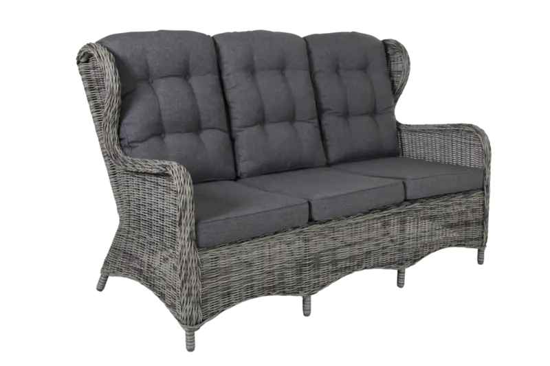 Rosita 3-sitssoffa Grå/grå, en produkt av hög kvalitet till bra pris från Ulfåsa möbler