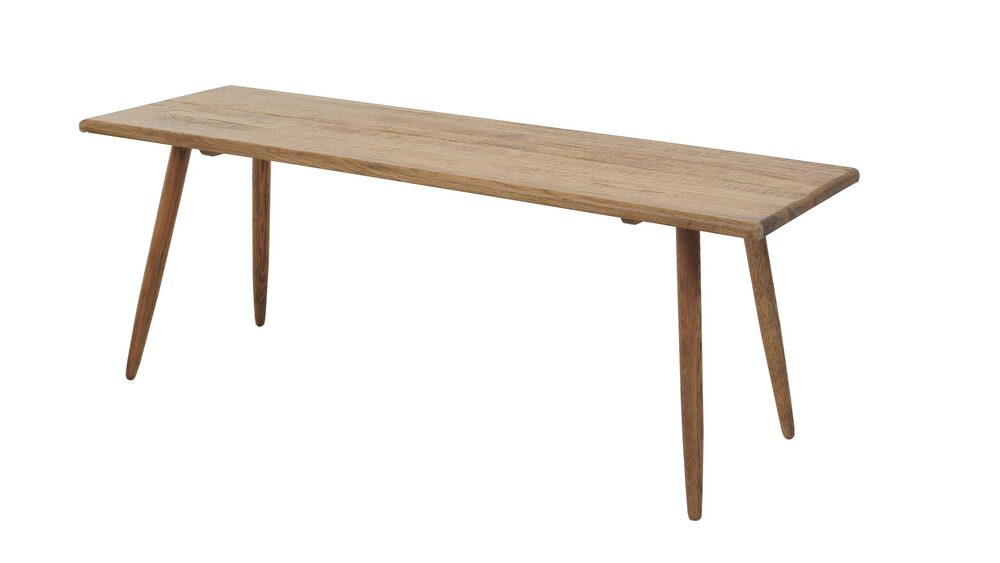 Bänk i ek, antik finish