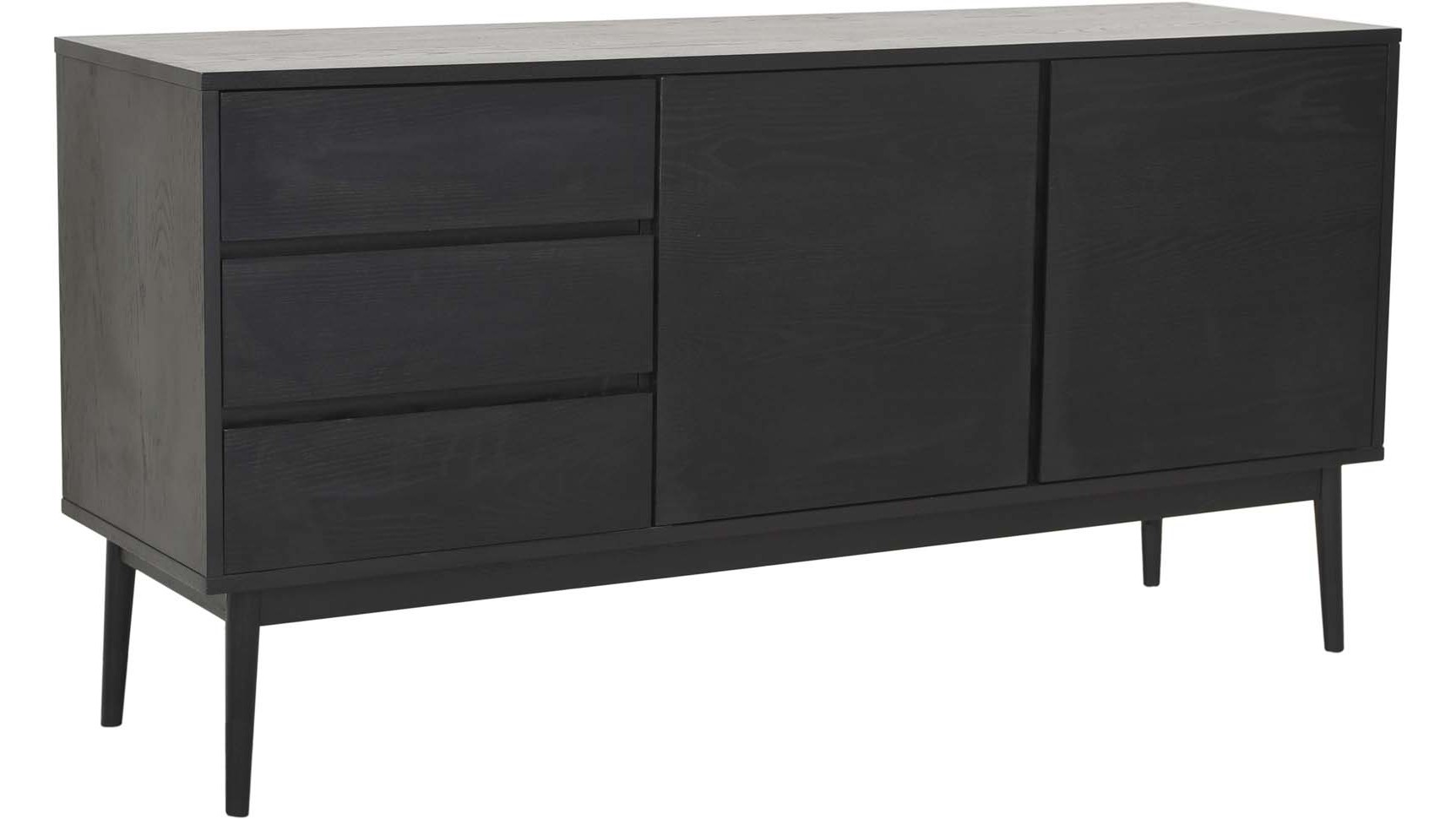 Sideboard svartlack.ask160x45 80