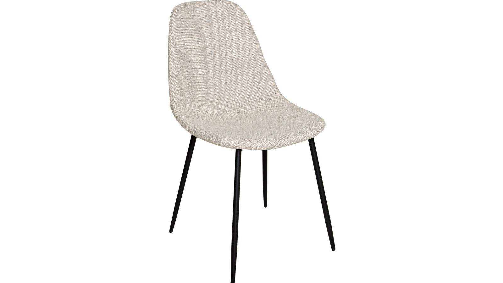 Matstol i beige tyg
