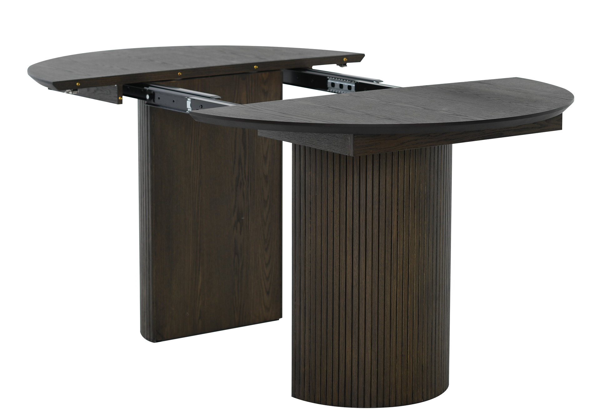 SCARLETT Matbord ø105, brunlackad ek, en produkt av hög kvalitet till bra pris från Ulfåsa möbler