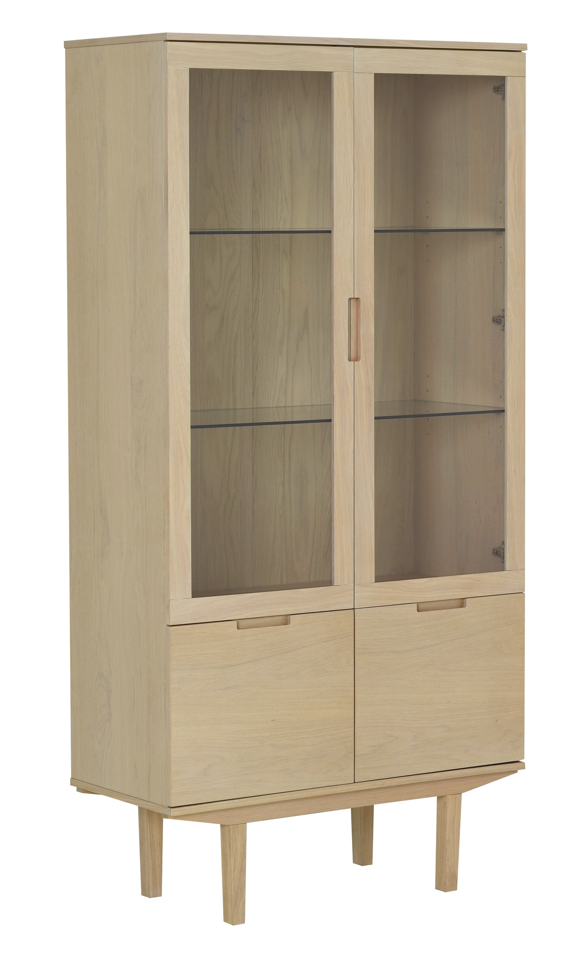 SAGENE Vitrin, 4 dörr, vitpigmenterat, en produkt av hög kvalitet till bra pris från Ulfåsa möbler