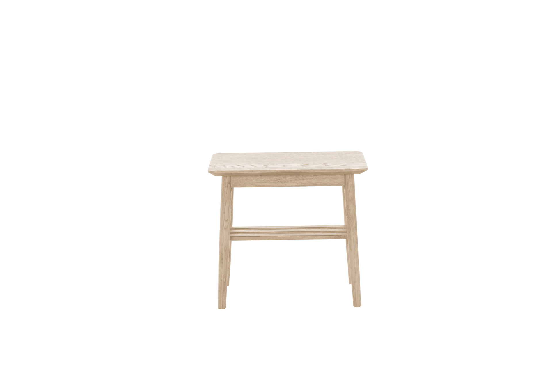 NARDO Sidobord m/hylla, vitpigment, en produkt av hög kvalitet till bra pris från Ulfåsa möbler