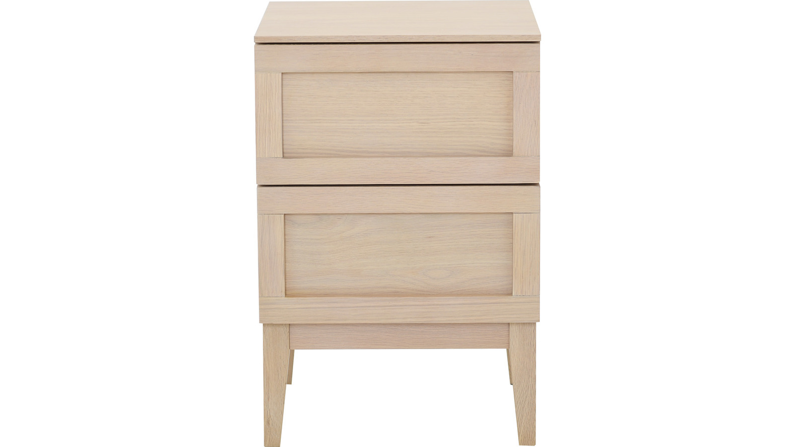 STRYN Sängbord, vitpigmenterad ek, en produkt av hög kvalitet till bra pris från Ulfåsa möbler