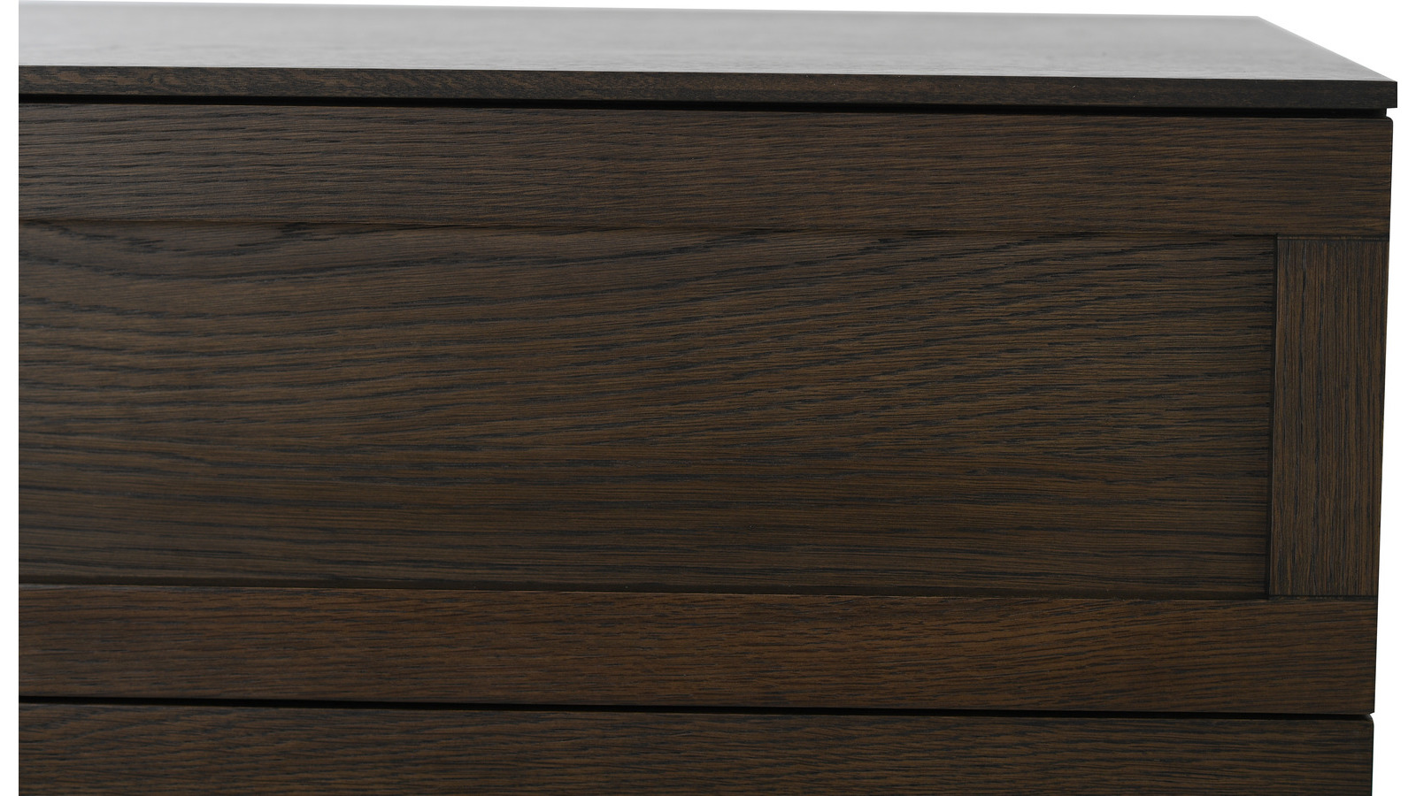 STRYN Byrå 4 bred, brunlackad ek, en produkt av hög kvalitet till bra pris från Ulfåsa möbler