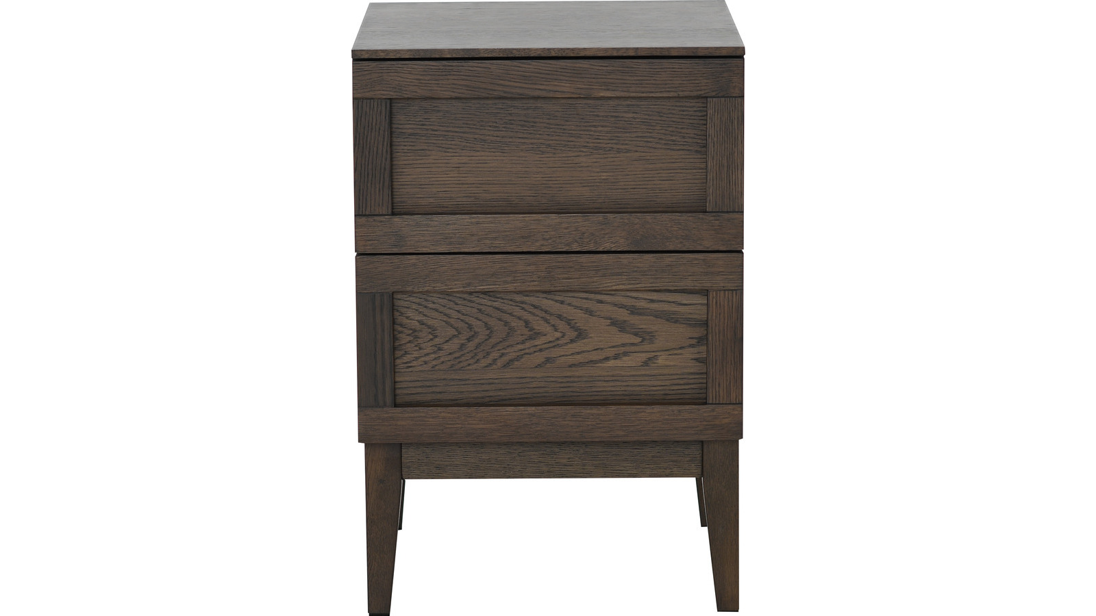 STRYN Sängbord, brunlackad ek, en produkt av hög kvalitet till bra pris från Ulfåsa möbler