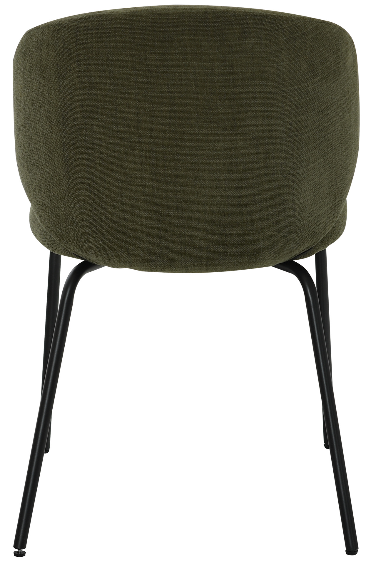 IVY Matstol tyg grön, svart metall, en produkt av hög kvalitet till bra pris från Ulfåsa möbler