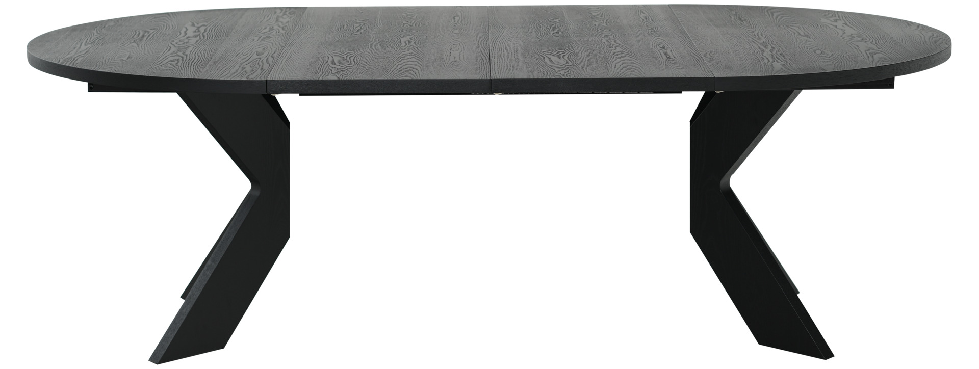 ALVER Matbord dia130svart.inkl 2 tillägg, en produkt av hög kvalitet till bra pris från Ulfåsa möbler