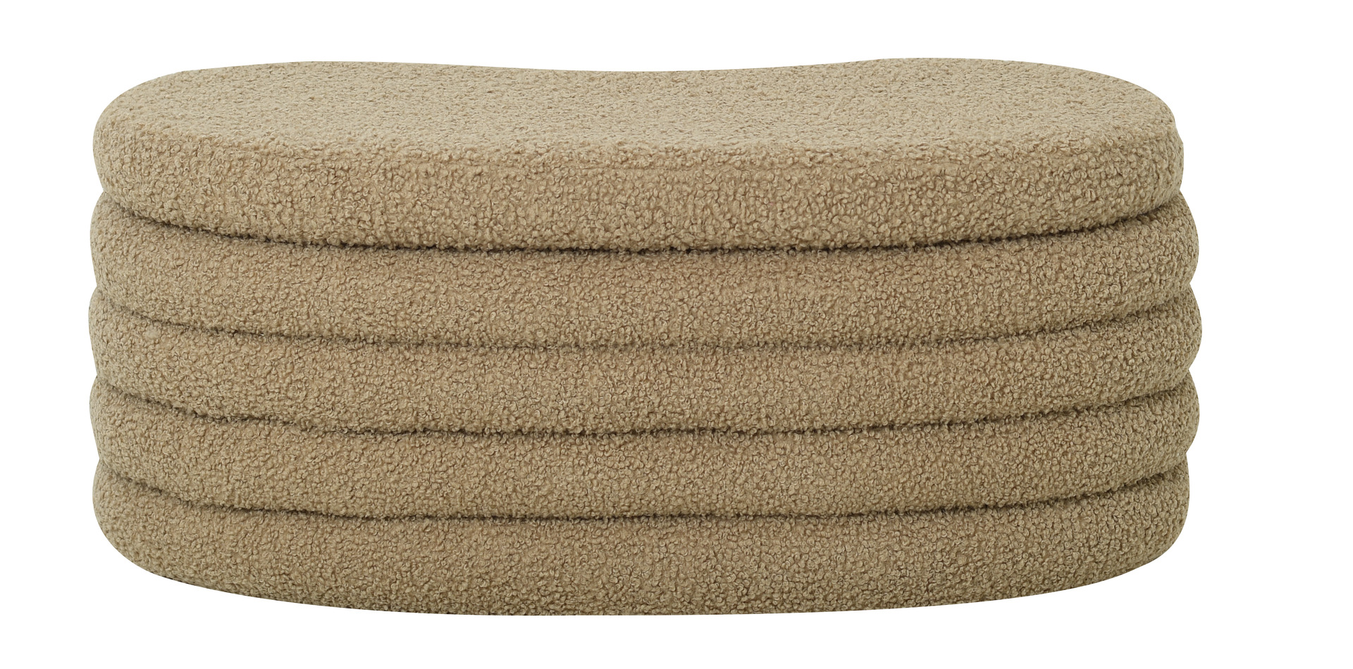 EBB Bänk med organisk form, beige , en produkt av hög kvalitet till bra pris från Ulfåsa möbler