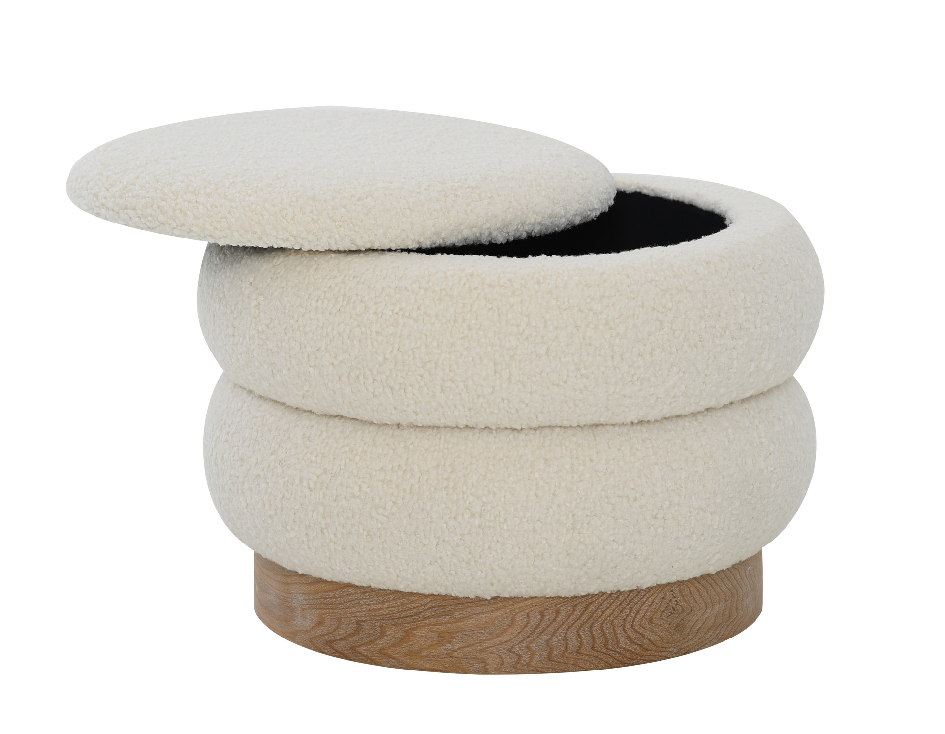 TIDE Puff med förvaring, beige tyg, en produkt av hög kvalitet till bra pris från Ulfåsa möbler