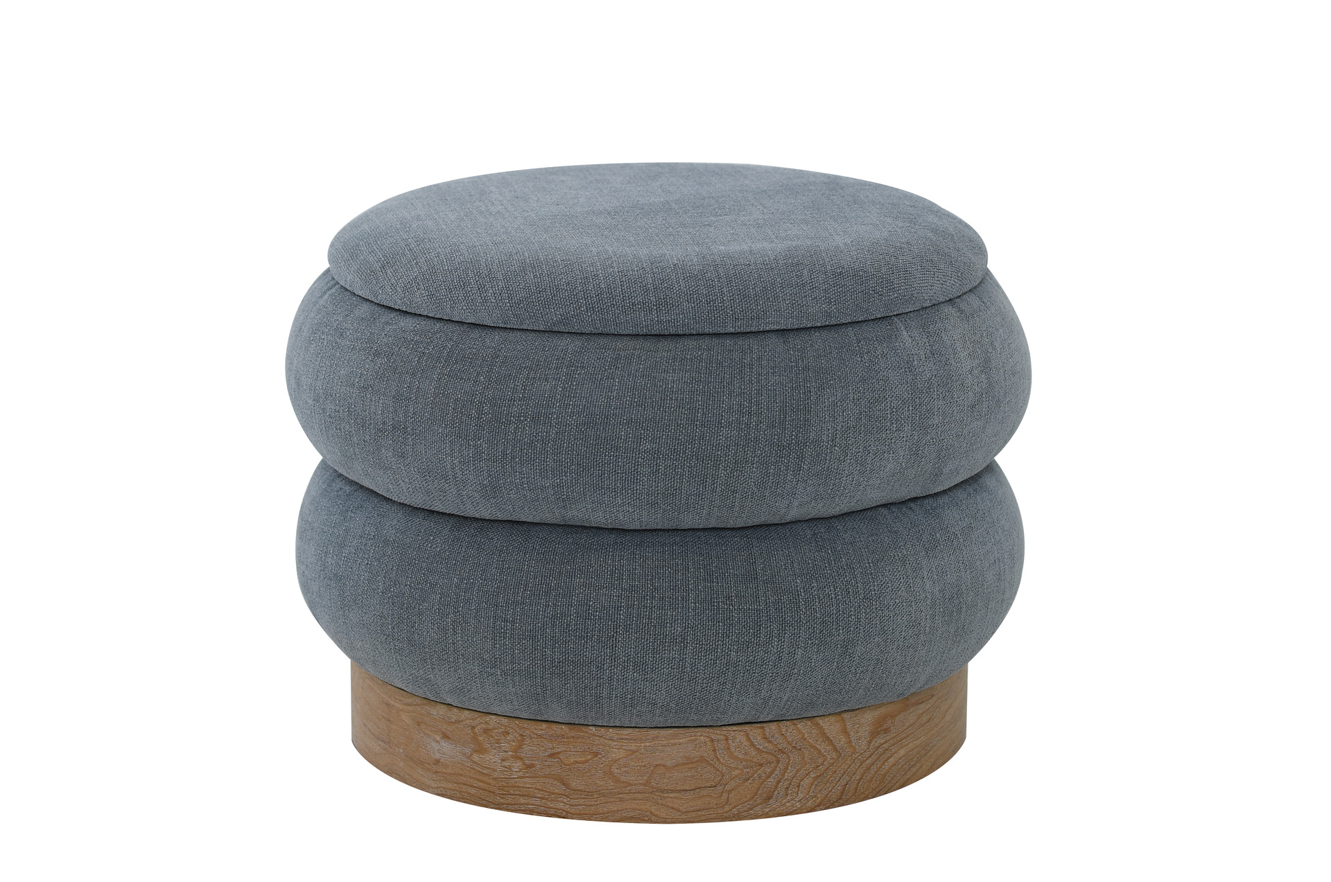 TIDE Puff med förvaring, blå tyg, en produkt av hög kvalitet till bra pris från Ulfåsa möbler