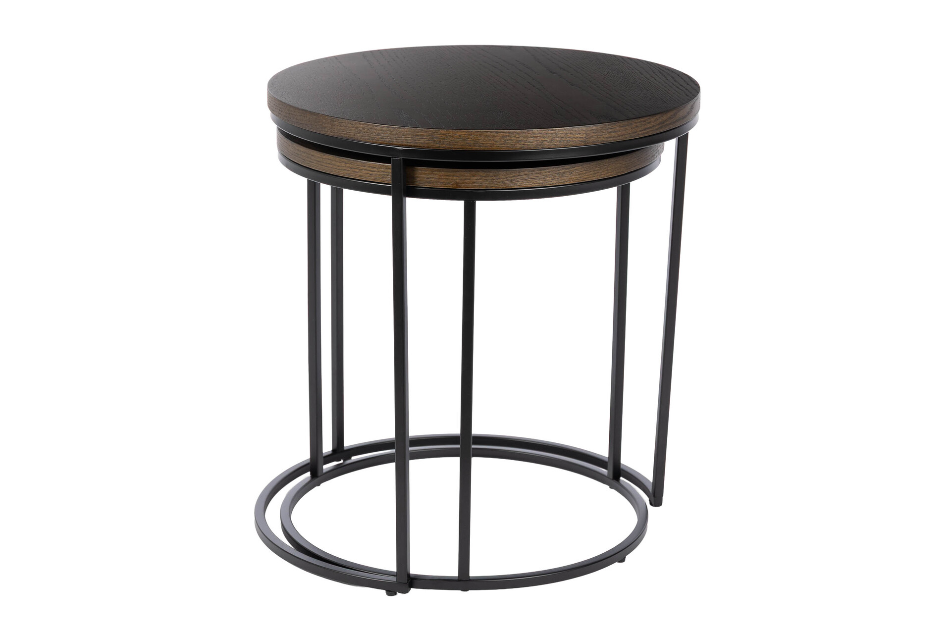 NATALIE Sidobord ø50 H54, mörkbrun ek, en produkt av hög kvalitet till bra pris från Ulfåsa möbler