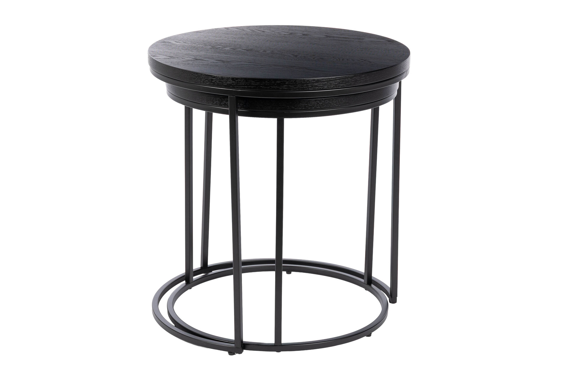 NATALIE Sidobord ø50 H54, svart ask, en produkt av hög kvalitet till bra pris från Ulfåsa möbler