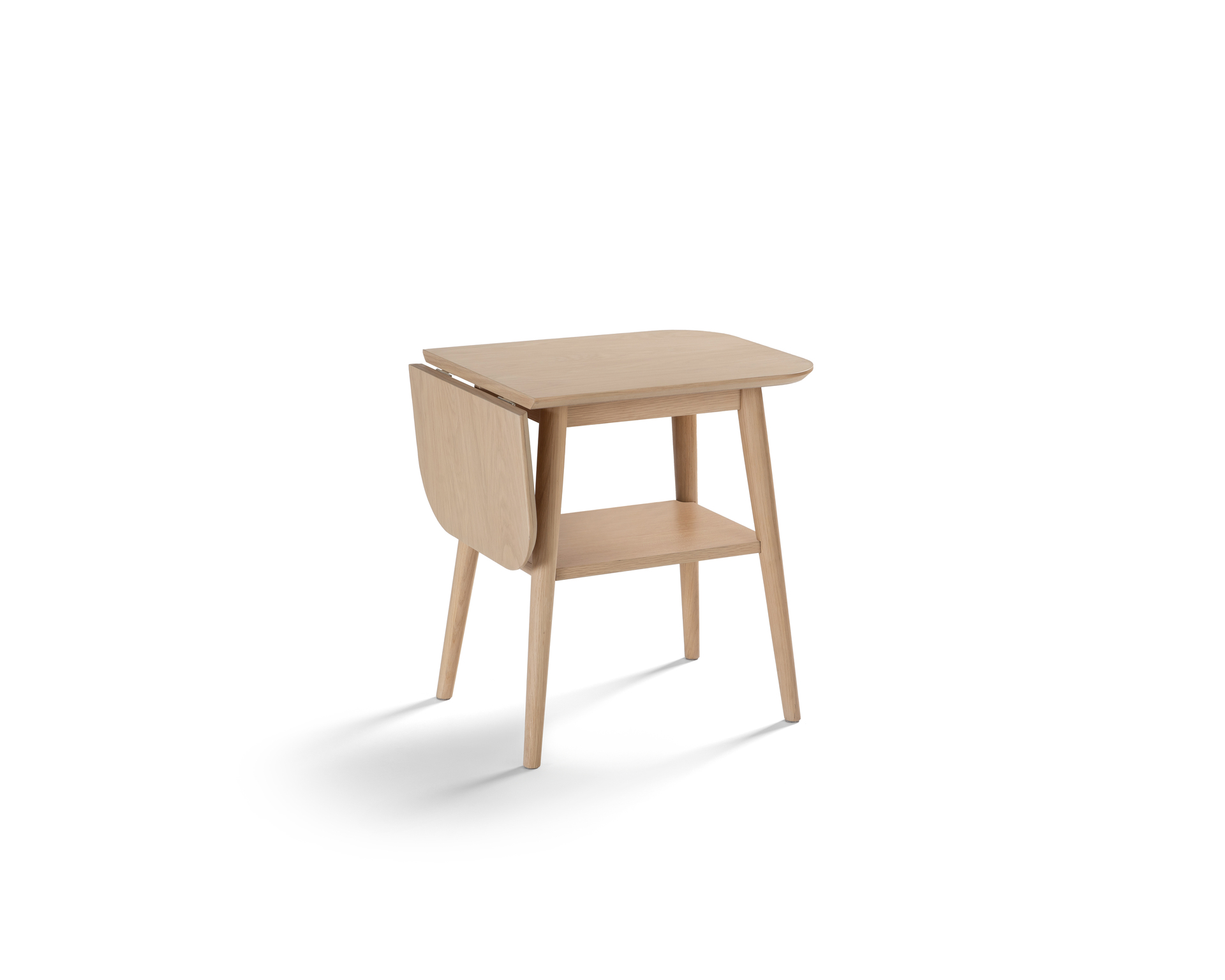 KALMAR Sidobord m klaff, vitpigmenterad, en produkt av hög kvalitet till bra pris från Ulfåsa möbler