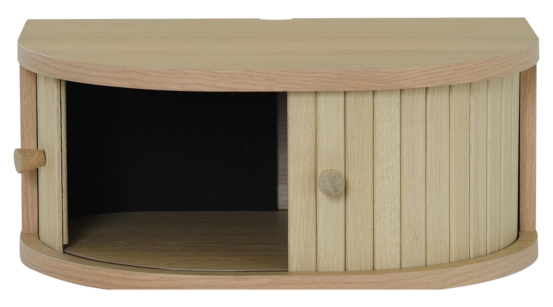 SLIDE Sängbord vägghängt, vitpig. ek, en produkt av hög kvalitet till bra pris från Ulfåsa möbler