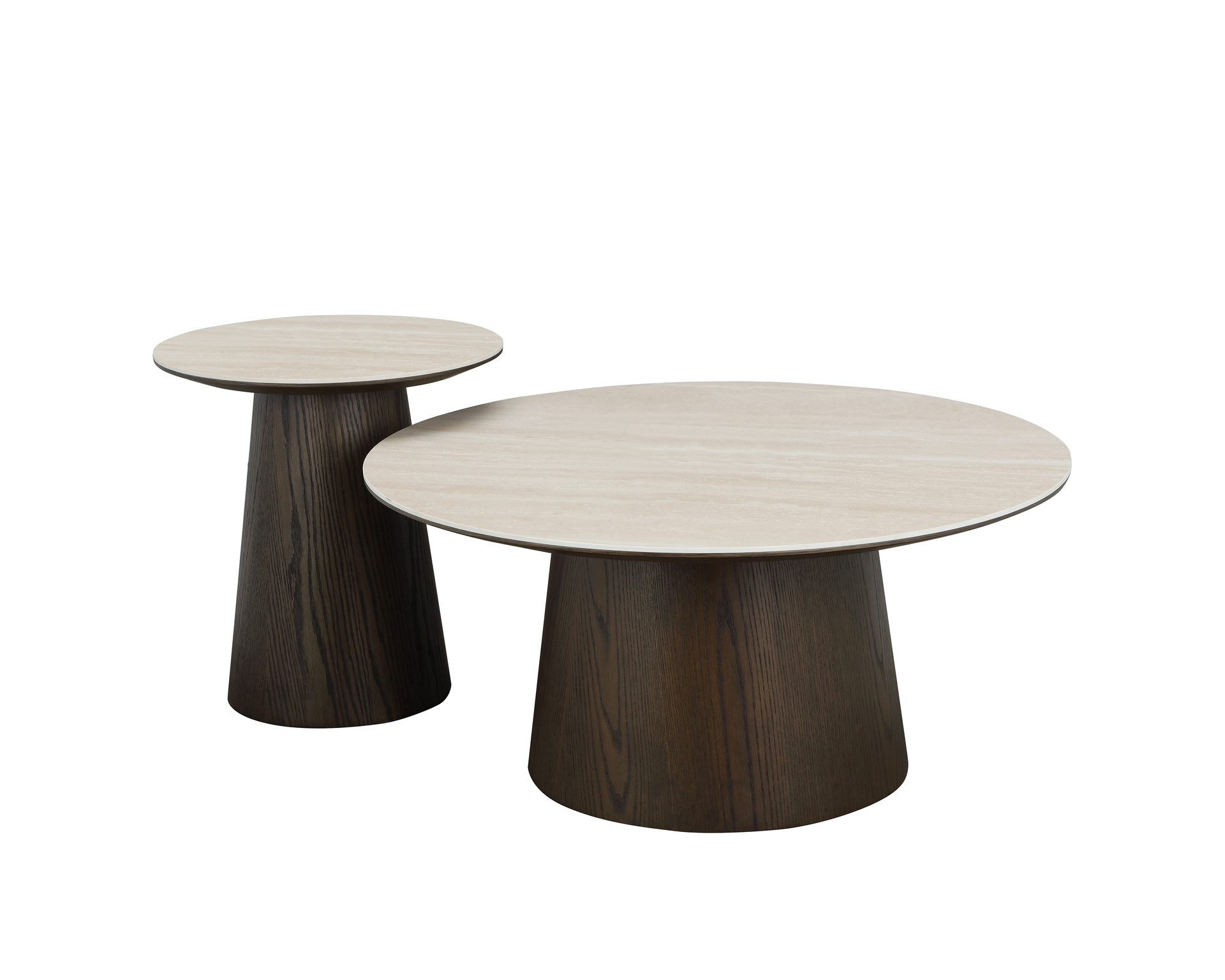 ULLERN Soffbord m keramisk topp Ø90, en produkt av hög kvalitet till bra pris från Ulfåsa möbler