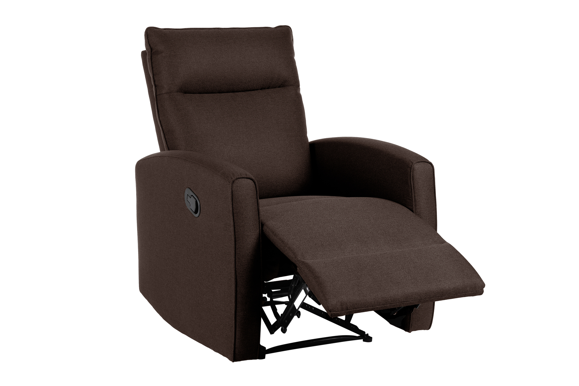 FRASSE Reclinerfåtölj, tyg chokladbrun, en produkt av hög kvalitet till bra pris från Ulfåsa möbler