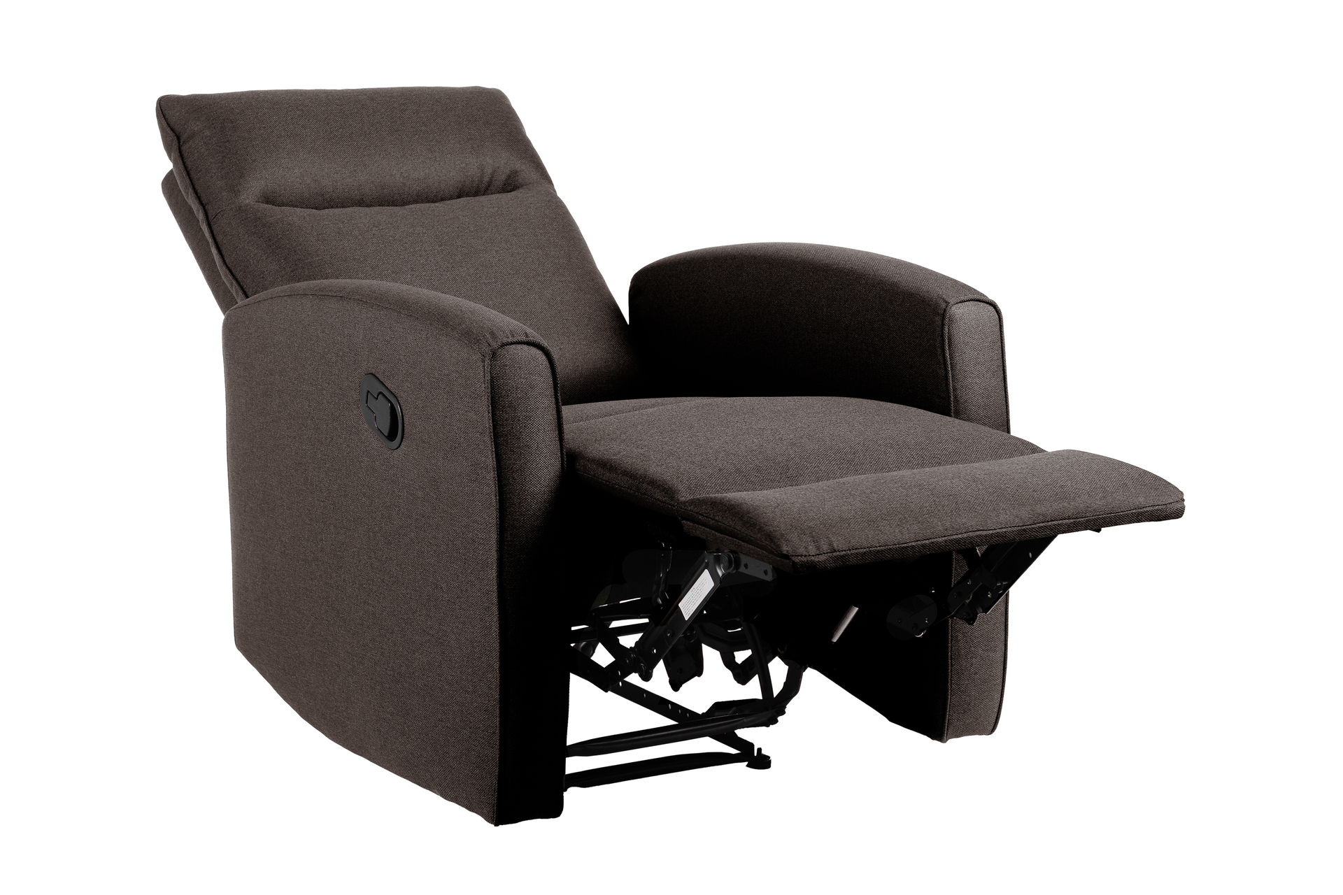 FRASSE Reclinerfåtölj, tyg gråbrun, en produkt av hög kvalitet till bra pris från Ulfåsa möbler