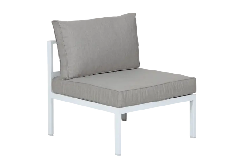 Leone mittdel Vit/Grå, en produkt av hög kvalitet till bra pris från Ulfåsa möbler