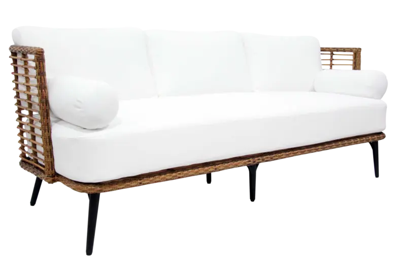 Covelo 3-sitssoffa Natur/vit, en produkt av hög kvalitet till bra pris från Ulfåsa möbler