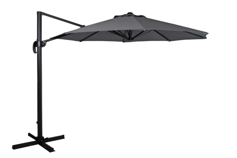 Linz frihängande parasoll Antracit/Grå, en produkt av hög kvalitet till bra pris från Ulfåsa möbler