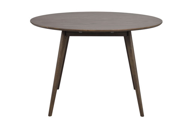Matbord runt 115 brun ek